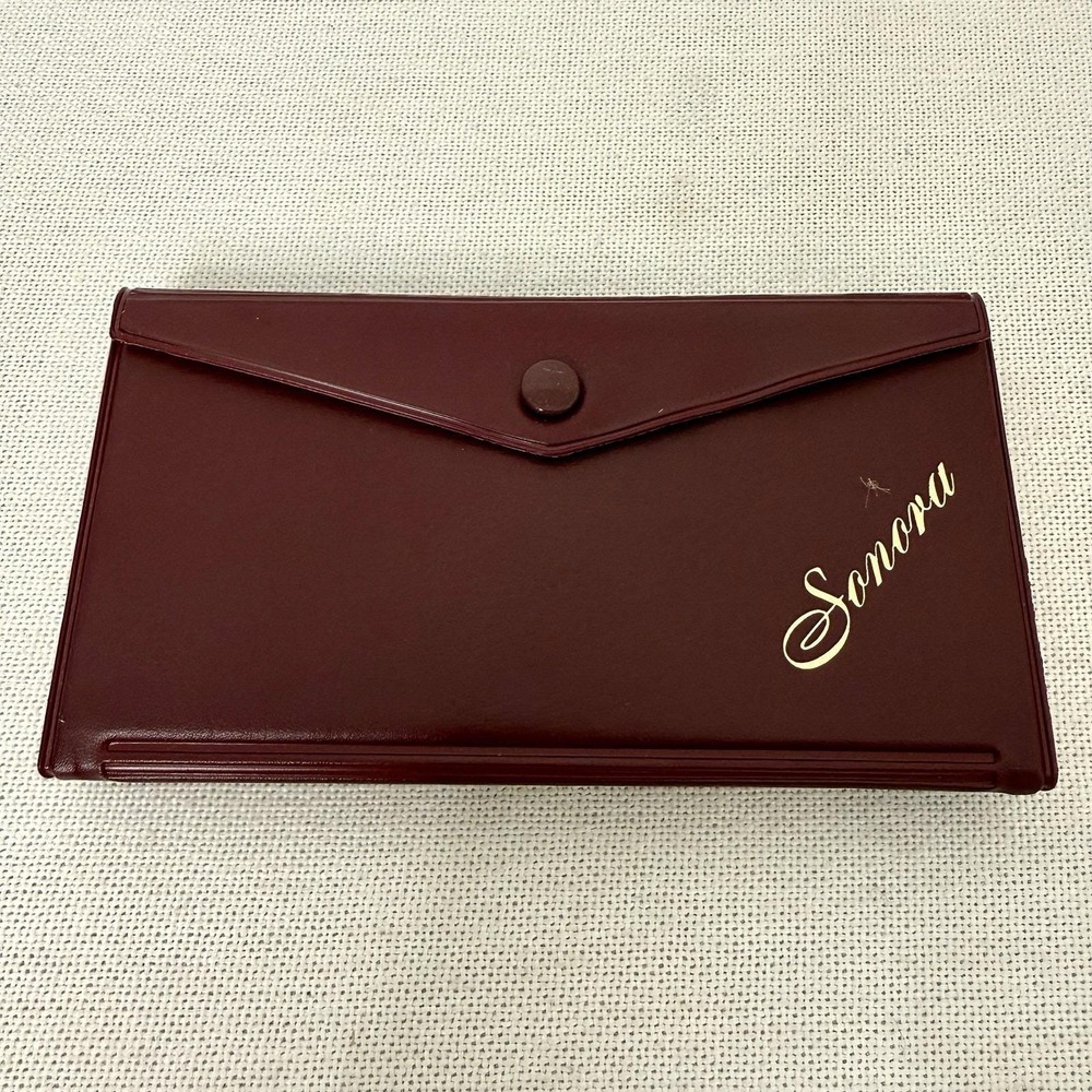 VTG Sonora Brand Makeup Palette Travel Compact 12 Soft Shadows 3 Blush 80's New - Picture 12 of 16